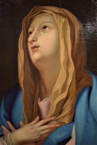 XVIIe siècle - Vierge en Priére - Atelier de Guido Reni (Bologna 1575-1642)